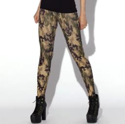 4XL Design Punk Rock Fashion Women Digital Print Galaxy Leggings Alice in Wonderland Blood Camouflage Pants Legging GL-22