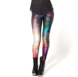 4XL Design Punk Rock Fashion Women Digital Print Galaxy Leggings Alice in Wonderland Blood Camouflage Pants Legging GL-22