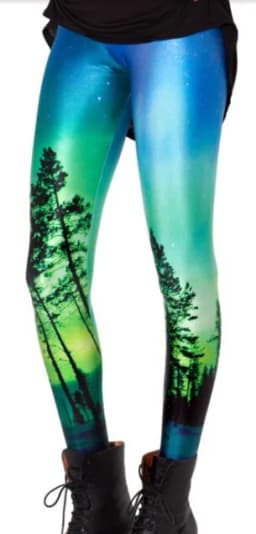 4XL Design Punk Rock Fashion Women Digital Print Galaxy Leggings Alice in Wonderland Blood Camouflage Pants Legging GL-22