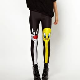 4XL Design Punk Rock Fashion Women Digital Print Galaxy Leggings Alice in Wonderland Blood Camouflage Pants Legging GL-22
