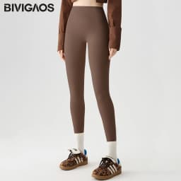 BIVIGAOS Spring Summer New Colourful Seamless Sharkskin Leggings Women Thin Elastic Tight-Fitting Sexy Sports Fitness Leggings