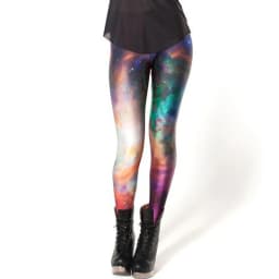 Summer Women Mermaid Printed Galaxy Leggings Animal Donald Duck Cartoon Characters  Legging Pants Black Milk Leggins G L-1467