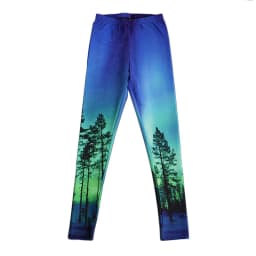 UPTOAILEI Quality Women Galaxy Elastic Tight Trouser Black Green Mermaid Printed Leggings Black Milk Leggins Summer