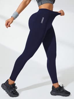 Women's Seamless Yoga Leggings High-Waisted Butt-Lifting Workout Leggings for Running Gym & Training Activewear Slim Tights