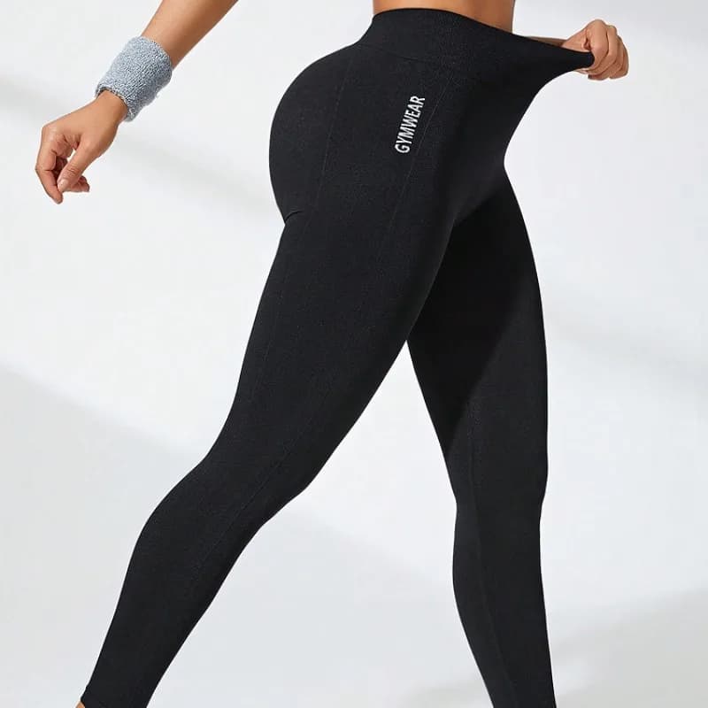 Women's Seamless Yoga Leggings High-Waisted Butt-Lifting Workout Leggings for Running Gym & Training Activewear Slim Tights