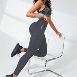 Women's Seamless Yoga Leggings High-Waisted Butt-Lifting Workout Leggings for Running Gym & Training Activewear Slim Tights
