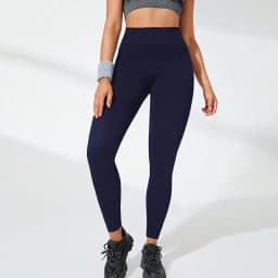 Women's Seamless Yoga Leggings High-Waisted Butt-Lifting Workout Leggings for Running Gym & Training Activewear Slim Tights