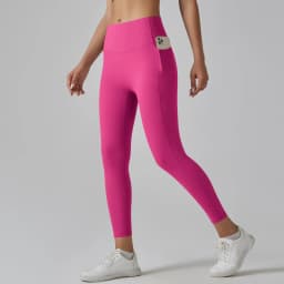 Women Leggings With Pockets Yoga Pants Gym Leggings Sport Women Fitness High Waist Female Legging Tummy Control Running Training