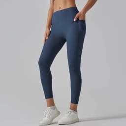Women Leggings With Pockets Yoga Pants Gym Leggings Sport Women Fitness High Waist Female Legging Tummy Control Running Training