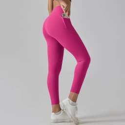 Women Leggings With Pockets Yoga Pants Gym Leggings Sport Women Fitness High Waist Female Legging Tummy Control Running Training