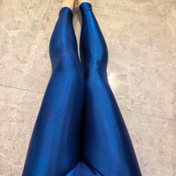 Glossy Shiny High Waist Yoga Pants Tight Women Workout Sports Leggings Fitness Plus Size Gym Trousers