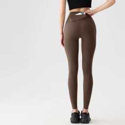 BIVIGAOS High Waist Back Pocket Sharkskin Leggings Women Tight Sexy Sports Fitness Leggings Spring Autumn Running Yoga Leggings