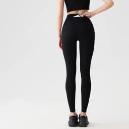 BIVIGAOS High Waist Back Pocket Sharkskin Leggings Women Tight Sexy Sports Fitness Leggings Spring Autumn Running Yoga Leggings