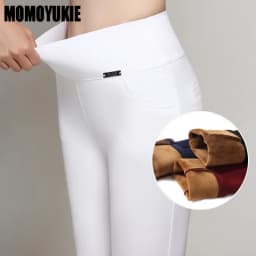 Women's Winter Warm Leggings Thick Women Pants Clothing Legging Women's Leggins High Waist Skinny Trousers New in Outerwear