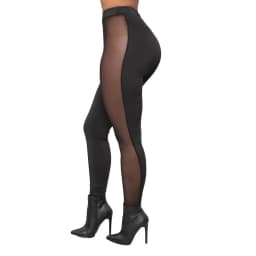 Large Size Women Leggings Mesh Patchwork High Waist Hip Lifter Sexy Leggings Women Stretchy Seamless Bottoming Yoga Pants