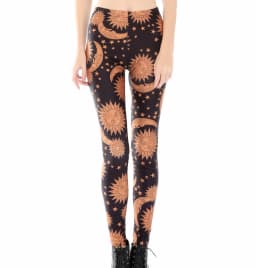 Design Black Women Galaxy Leggings Sexy Red Striped Printed Fashion Style Leggings Pants Black Milk Punk Cool Slim Leggins