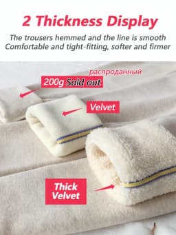 Women's Warm Leggings Soft with Fleece Thermal Pants Gray High Waist Leggings Skinny Thick Velvet Winter Leggings for Women