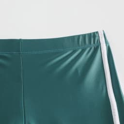 Glossy striped leggings pants High waist women Sexy slim seam workout leggings