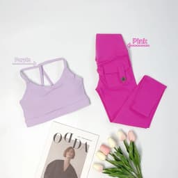 Women High Waist Fitness Yoga Pants Sports Stretch Leggings Back Pockets Push Up Leggings Workout Running Gym Clothing
