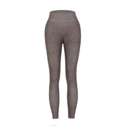 Women's Faux Denim Yoga Leggings Fitness Stretch Leggings High Waisted Fashionable Skinny Tights Gym Workout Running Pants