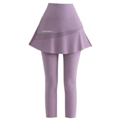 plus Size High Waist Yoga Pants Women's Sport Fitness Shorts Skirt Pants Running Exercise Tummy Control Seven-Five Length