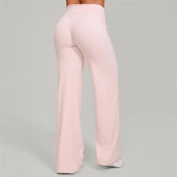 Bum Pilates Flared Yoga Pants Women High Waist Wide Leg Natural Lift Leggings Women Loose Running Push Up Sports Fitness Pants