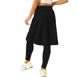 Fake Two-Piece Women Leggings High Waist Double Layer Quick Drying Running Sport Pants Women Skirt Fitness Workout Yoga Leggings