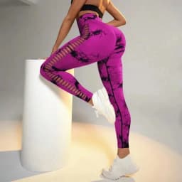Sexy Hollow Black Seamless Leggings Women Fitness Leggings Gym Yoga Pants High Waist Yoga Pants Sports Female Clothing