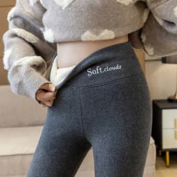 Leggings Women 2026 New Casual Autumn Winter Leggings Thicken Fleece High-Waist Small-Leg Pants Warm Cotton Cheap Clothing