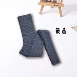 100% Cashmere Slim Leggings Women High Waist Casual Trousers Knitted Ribbed Thicken Elasticity Thermal Ankle-Length Leggins
