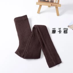 100% Cashmere Slim Leggings Women High Waist Casual Trousers Knitted Ribbed Thicken Elasticity Thermal Ankle-Length Leggins