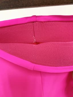 HIGH STREET Newest 2026 Designer Fashion Women's Stretchy Leggings Pants Fluorescent Hot Pink