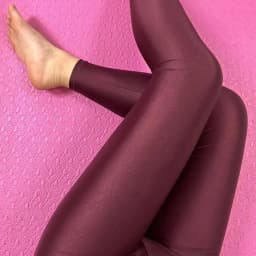 Stretch Glossy Leggings Women High Waist Smooth Fitness Gym Leggings Female Yoga Long Pants Sports Tights Woman Clothing 2023