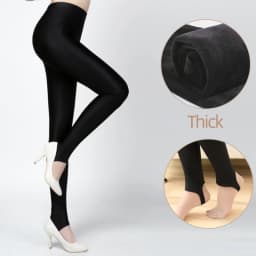 Thermal Leggings Women Winter Warm Bright High Waist Elasticity Tights Wear Out Slim Thin 9 Points Pants for Woman Sexy Legging