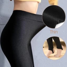 Thermal Leggings Women Winter Warm Bright High Waist Elasticity Tights Wear Out Slim Thin 9 Points Pants for Woman Sexy Legging