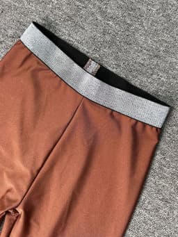 Shiny Stirrup Leggings Shinning Waist Band Yoga Pants Rave Party Outfits, Sexy Sheer Tights Sexy Club