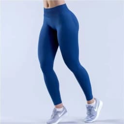 Women Seamless High Waist Yoga Pants Three-section Waist Sexy Hip-lifting Tight Sports Pants High Elastic Fitness Exercise Pants