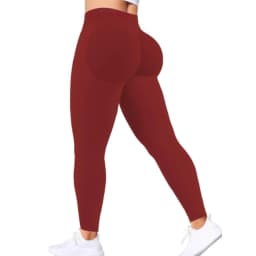 Women Seamless High Waist Yoga Pants Three-section Waist Sexy Hip-lifting Tight Sports Pants High Elastic Fitness Exercise Pants