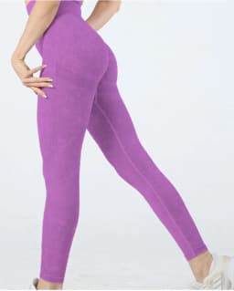 Seamless High Waist Yoga Pants Women Matte Washed Leggings High Elastic Sexy Hip Liftting Gym Workout Running Sports Leggings