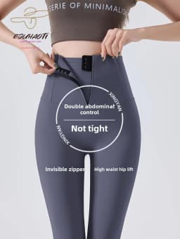 Spring New Zipper Corset Waist Shark Pants Women Slim Push Up Yoga Leggings Running Fitness Female Lady Tights Sexy Girl
