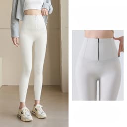 Spring New Zipper Corset Waist Shark Pants Women Slim Push Up Yoga Leggings Running Fitness Female Lady Tights Sexy Girl