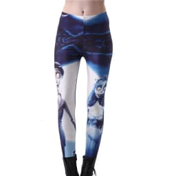 New Sexy Yoga Pants Black White Piano Keys Prints Elastic Slim Fitness Gym Sport Workout Women Leggings  Dropshipping