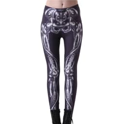 New Sexy Yoga Pants Black White Piano Keys Prints Elastic Slim Fitness Gym Sport Workout Women Leggings  Dropshipping