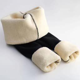 Fleece Lined Thermal Leggings Women Winter Leather Label Tights High Stretch Warm Fleece Lined Pants Outdoor Wear Cold Weather