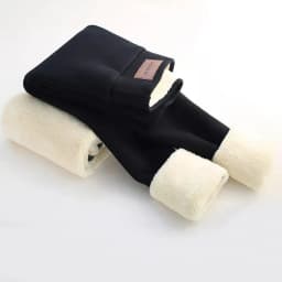Fleece Lined Thermal Leggings Women Winter Leather Label Tights High Stretch Warm Fleece Lined Pants Outdoor Wear Cold Weather