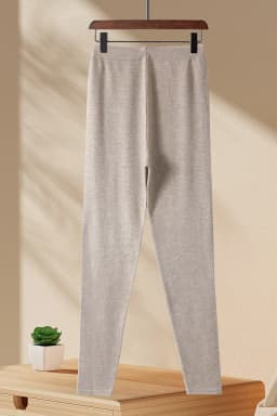 Wool Knitted Women Leggings 2024 Autumn Winter Elastic High Waist Casual Soft Warm Comfortable Trousers Ankle-Length Solid Pants