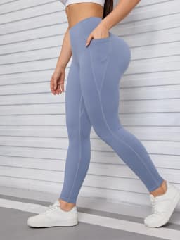 Pockets Fitness Gym Leggings Women Skinny Stretch Autumn Sport Leggings Women Casual Mallas Fashion Outdoors Pants