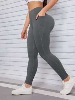 Pockets Fitness Gym Leggings Women Skinny Stretch Autumn Sport Leggings Women Casual Mallas Fashion Outdoors Pants