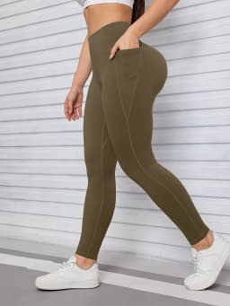 Pockets Fitness Gym Leggings Women Skinny Stretch Autumn Sport Leggings Women Casual Mallas Fashion Outdoors Pants