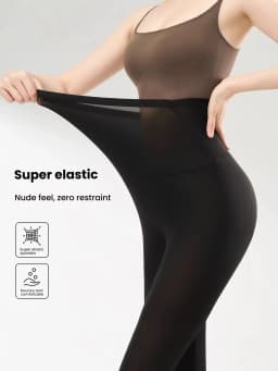 Summer Women Ultra Thin Leggings Breathable No Sweat Quick Dry High Waisted Slim Fit Ice Feeling Base Leggings Female Clothing